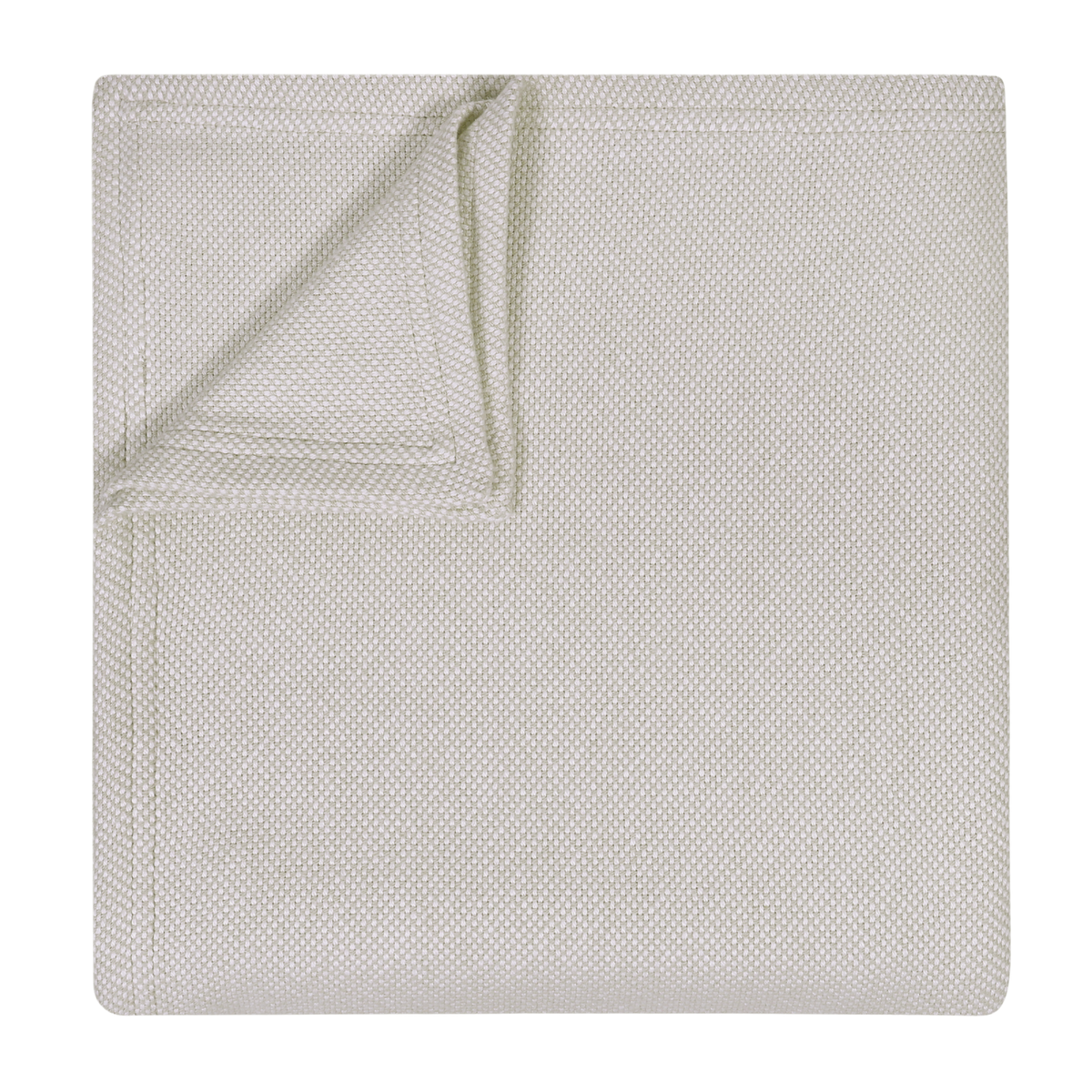 Basketweave Blanket, Oatmeal - Riviera Home