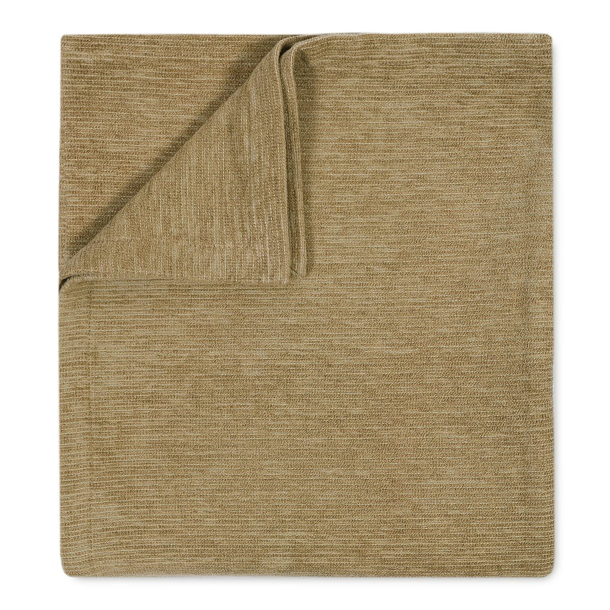 Jagged Rib Chenille Blanket, Lark - Riviera Home