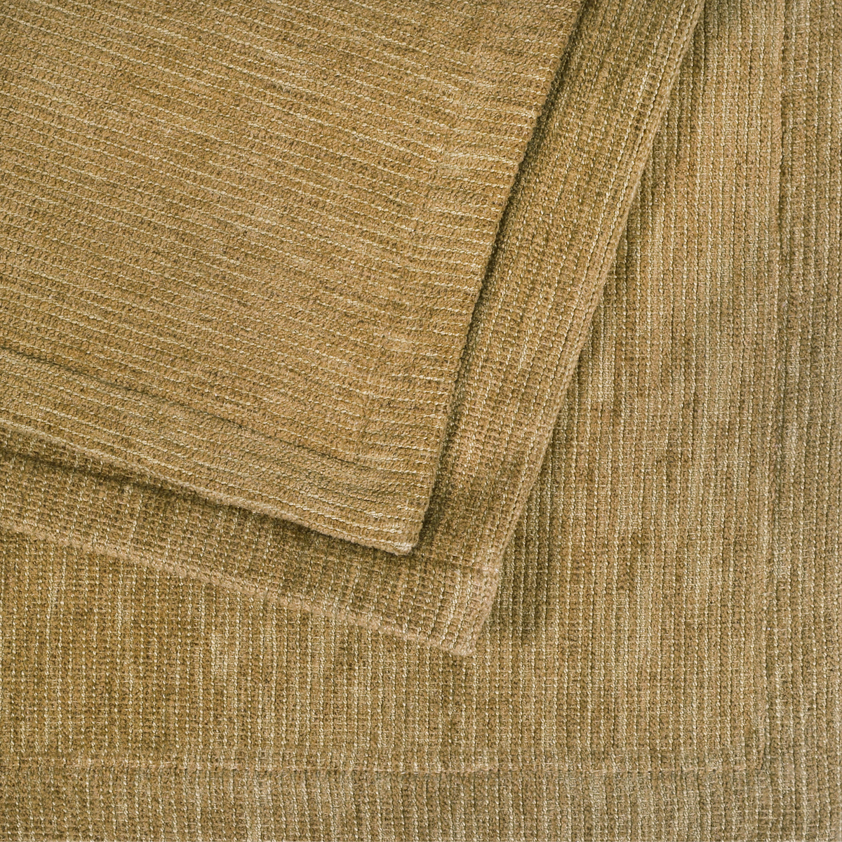 Jagged Rib Chenille Blanket, Lark - Riviera Home
