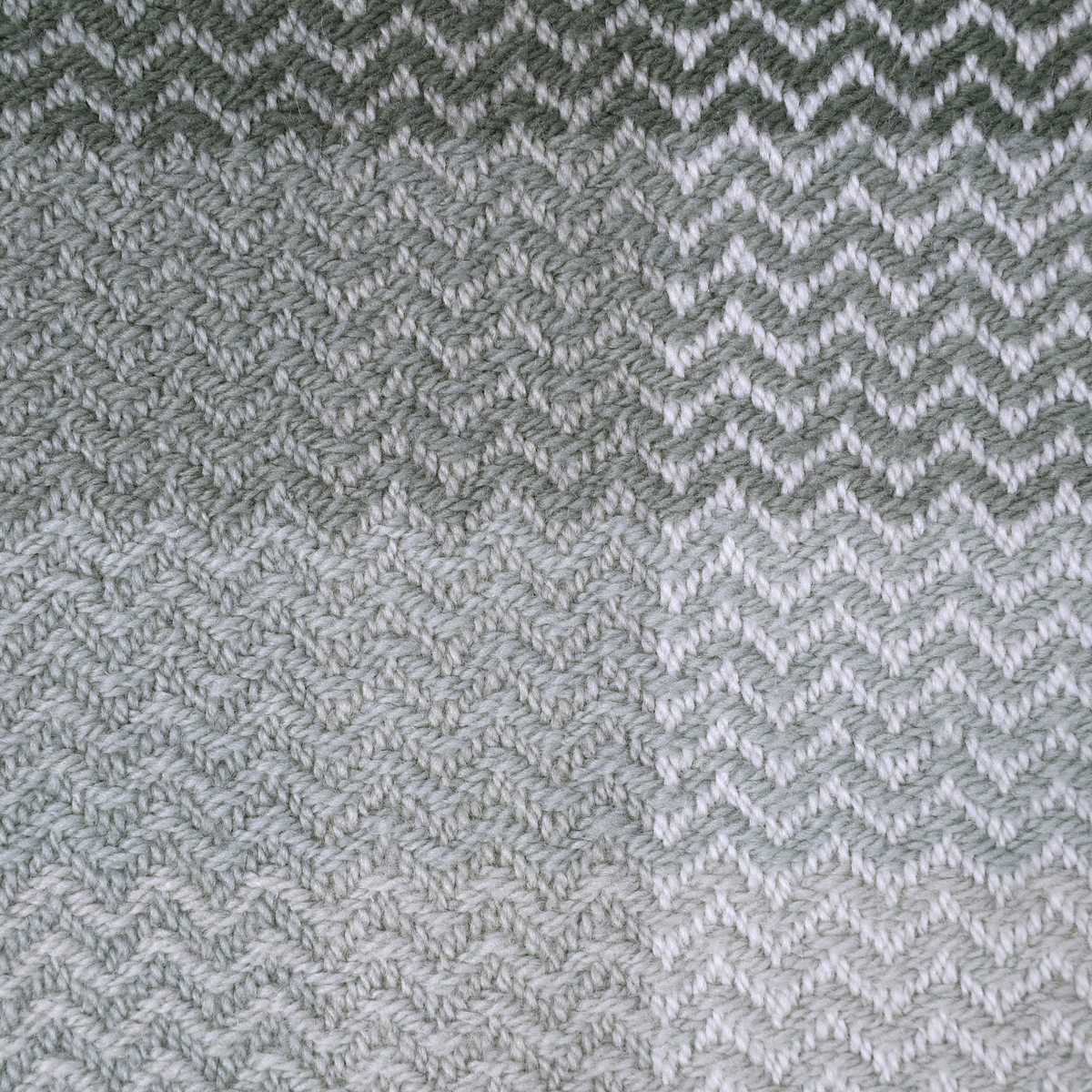 Ombré Grid Merino Wool Throw, Laygem - Riviera Home