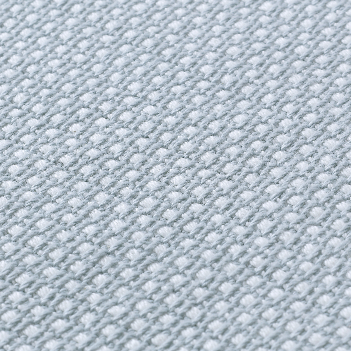 Pasco Yarn Dyed Cotton Blanket, Pearl Blue - Riviera Home