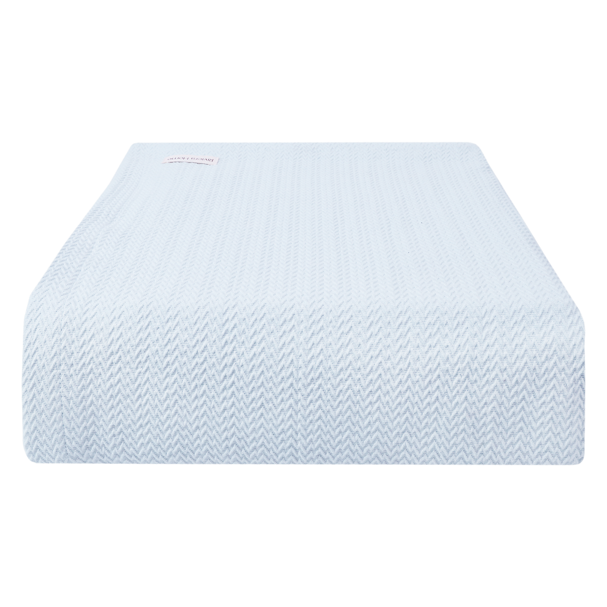 Ripple Yarn Dyed Coverlet, Pearl Blue - Riviera Home